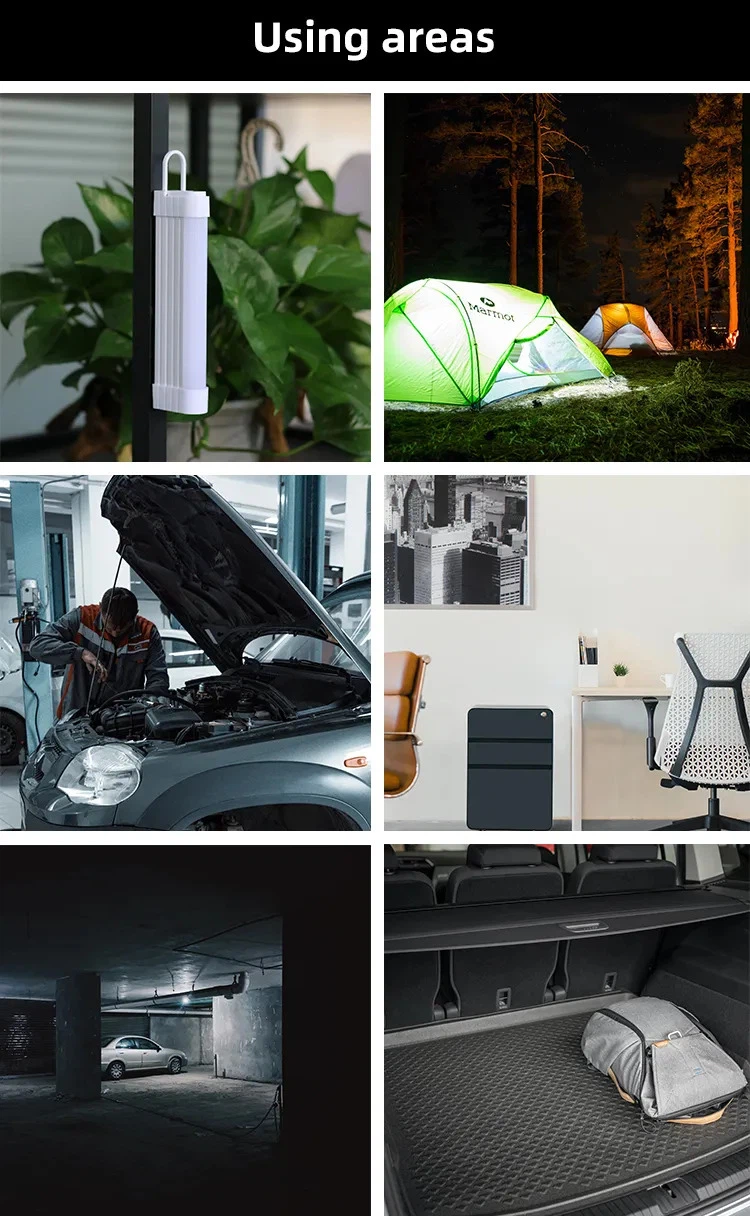 Multifunction charging emergency batten light application Multifunction charging emergency batten light application