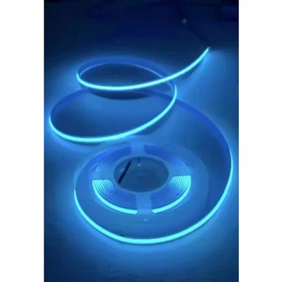 Jalur LED COB 5m Biru Muda
