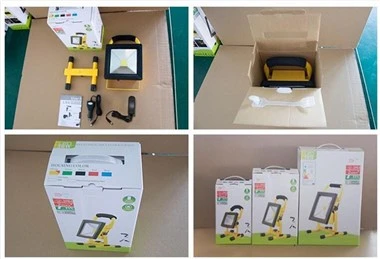 Lampu Banjir Bateri Dipimpin