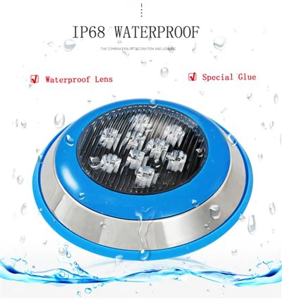 Keluli Tahan Karat Ip68 Dipimpin Lampu Kolam Renang