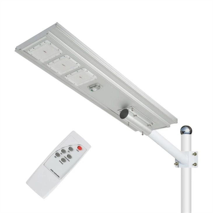 remote led solar street light