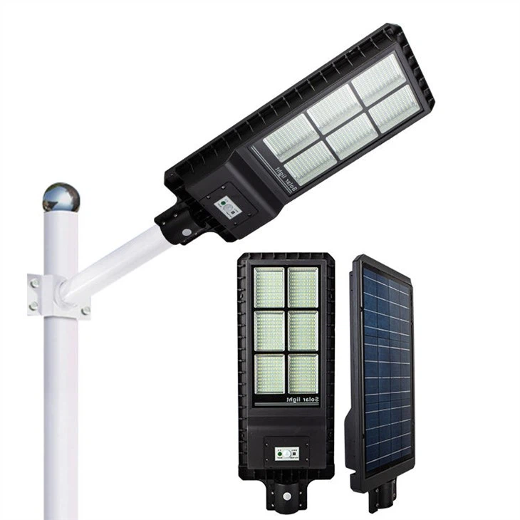 Solar Street Light With Panel And Battery