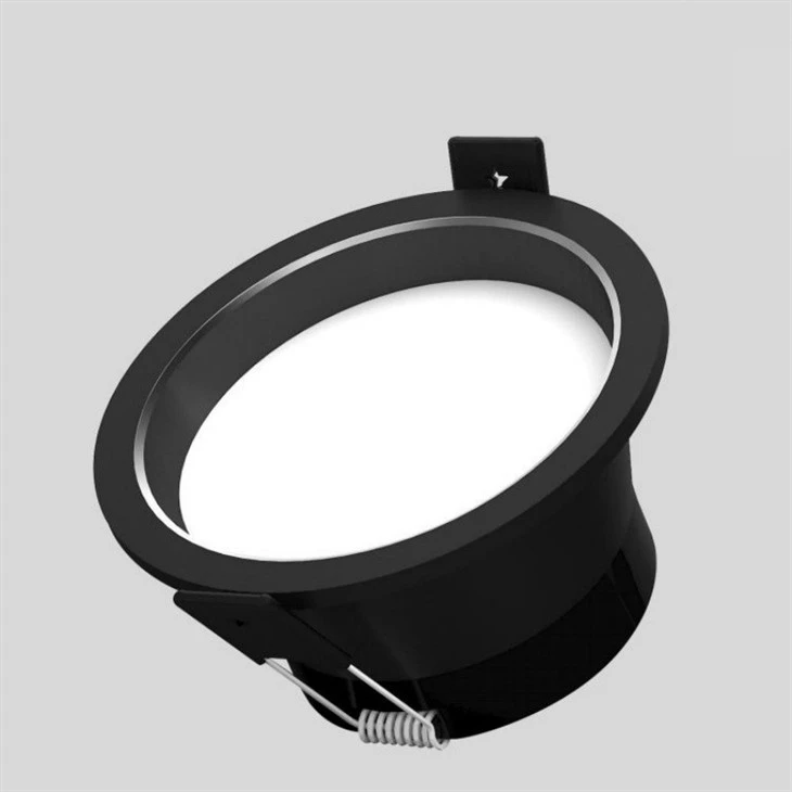 3 Colors Anti Glare Recessed Led Downlight factory