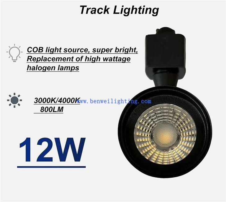 black track lighting modern