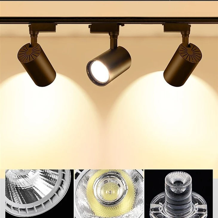 Adjustable 15W LED COB Track Light