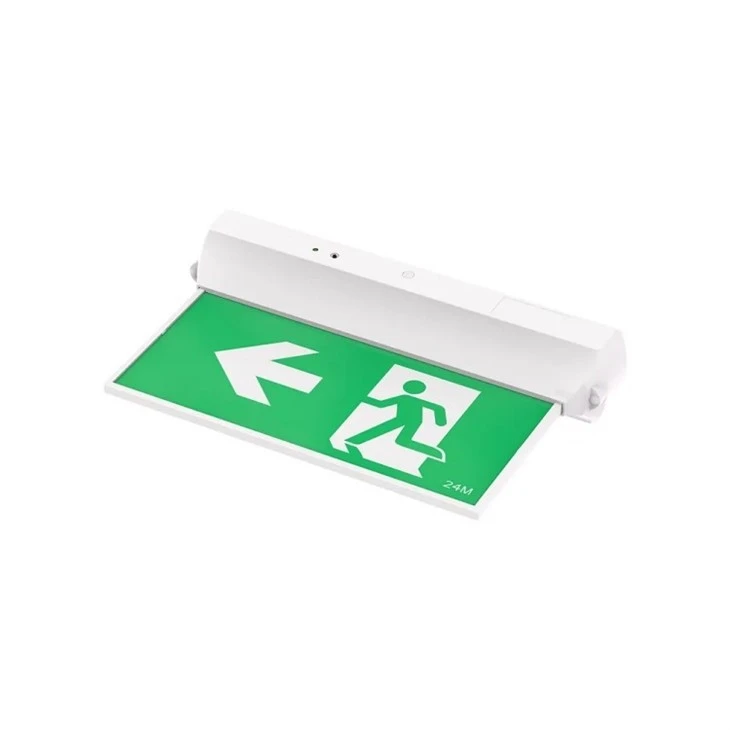 Green Exit Sign With Emergency Light 30cm 20W