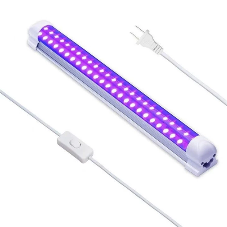 Integrated LED T8 UV Black Lights