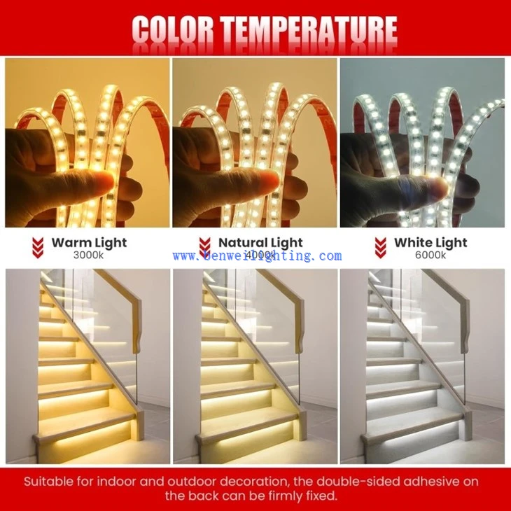 LED Strip Lights White 12W 5800K