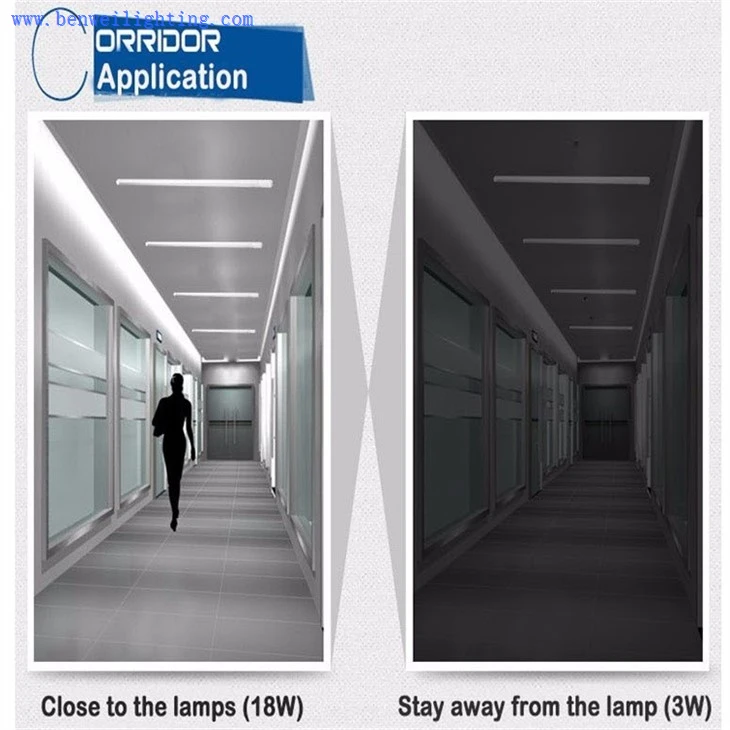 tube light with motion sensor