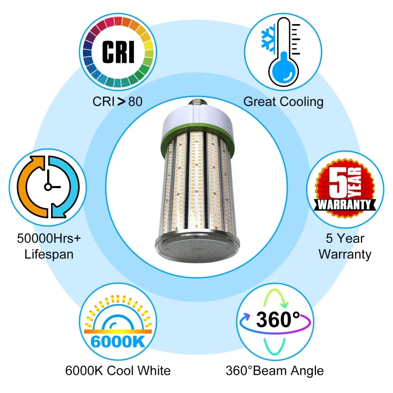 E39 E40 LED Corn Bulb Outdoor Street Light E39 E40 LED Corn Bulb Outdoor Street Light