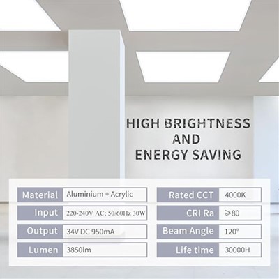 Lampu panel rata LED 100W 150W