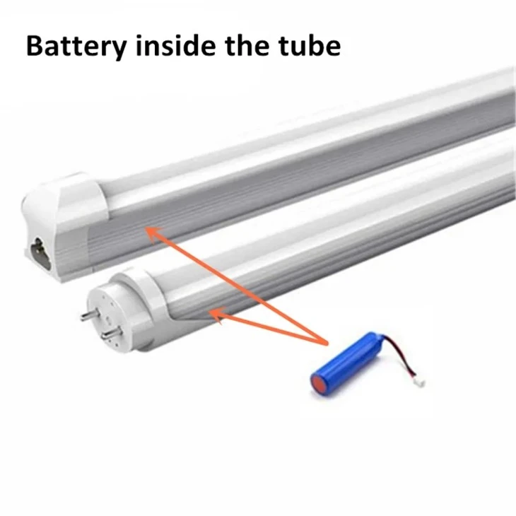 T8 Emergency Tube Light Battery